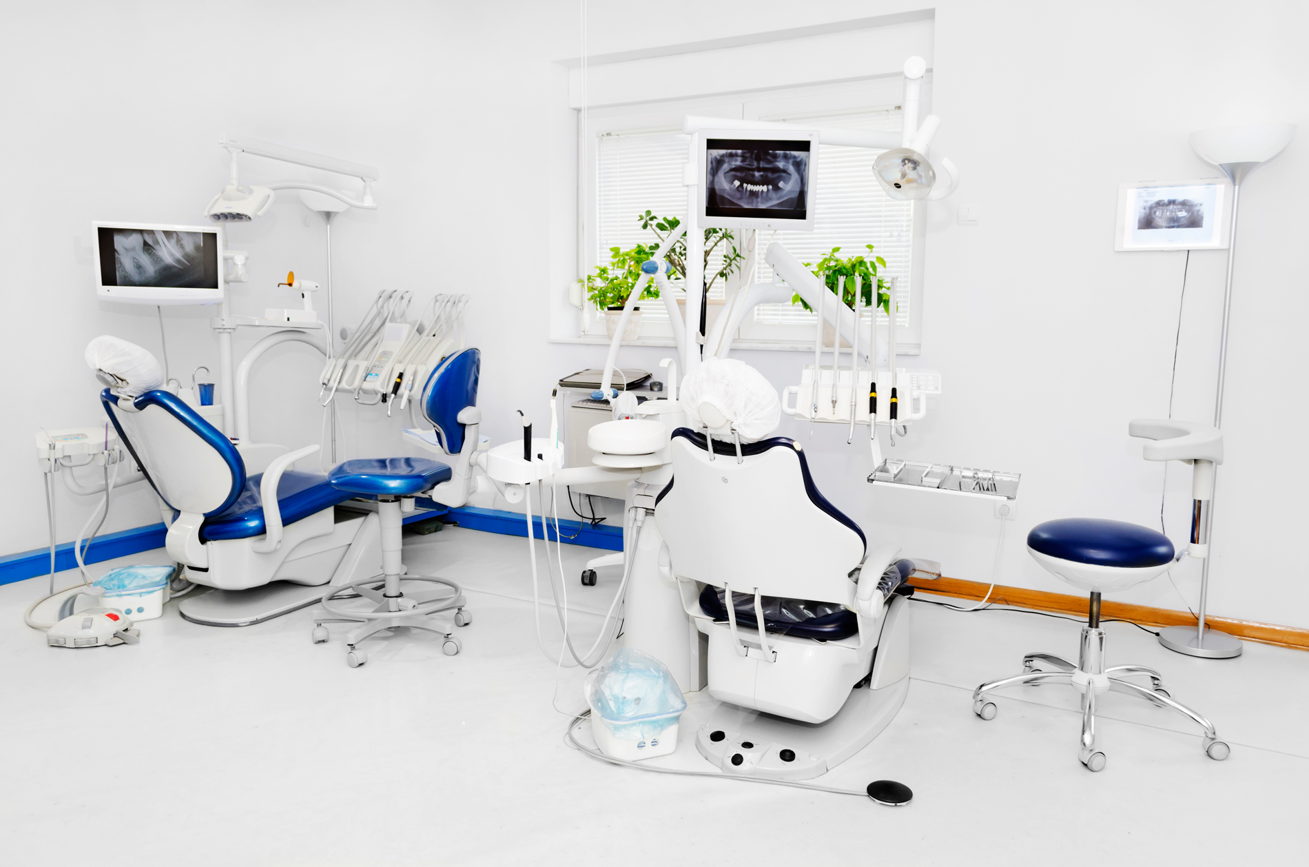 A modern dental clinic treatment room