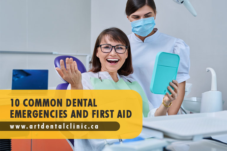 10 Common Dental Emergencies and First Aid